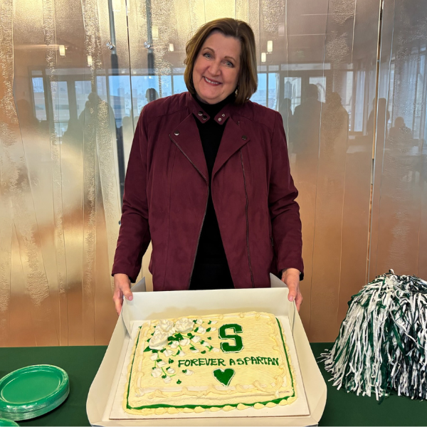 Geri Kelley retires after 17.5 years of leading the college’s communications and marketing 